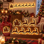 3D Glow Wood Stickers