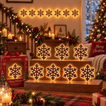 3D Glow Wood Stickers