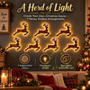 3D Glow Wood Stickers