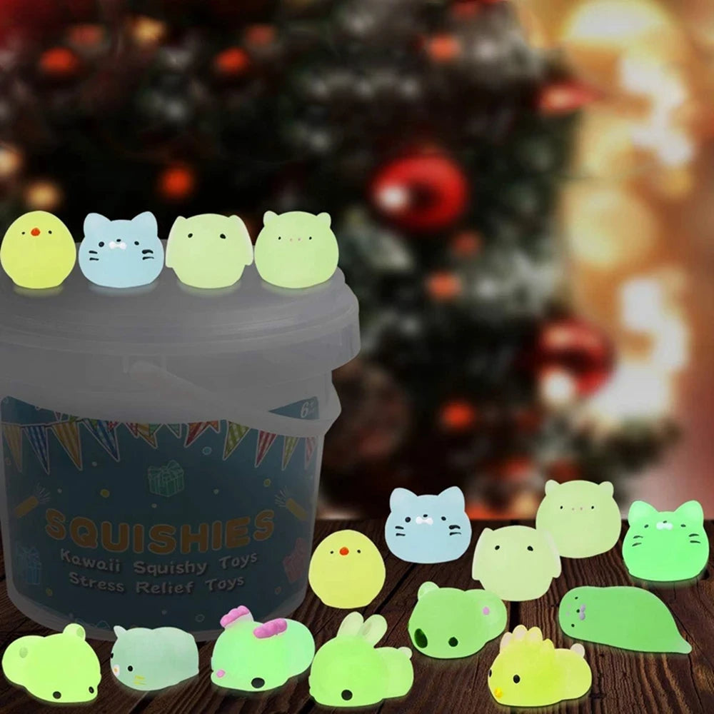 Glow in the Dark Animal Squishies