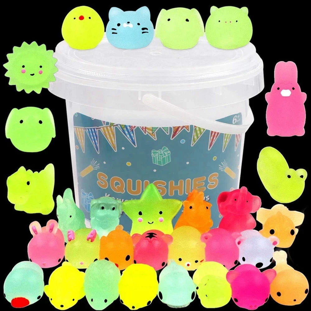 Glow in the Dark Animal Squishies